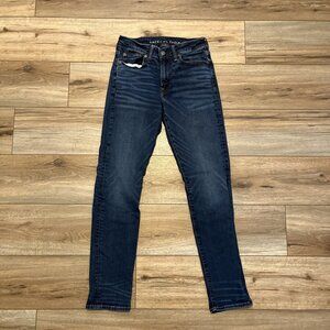 American Eagle AE Slim Fit Denim Jeans SZ 28x32 Blue Next Level Flex Stretch